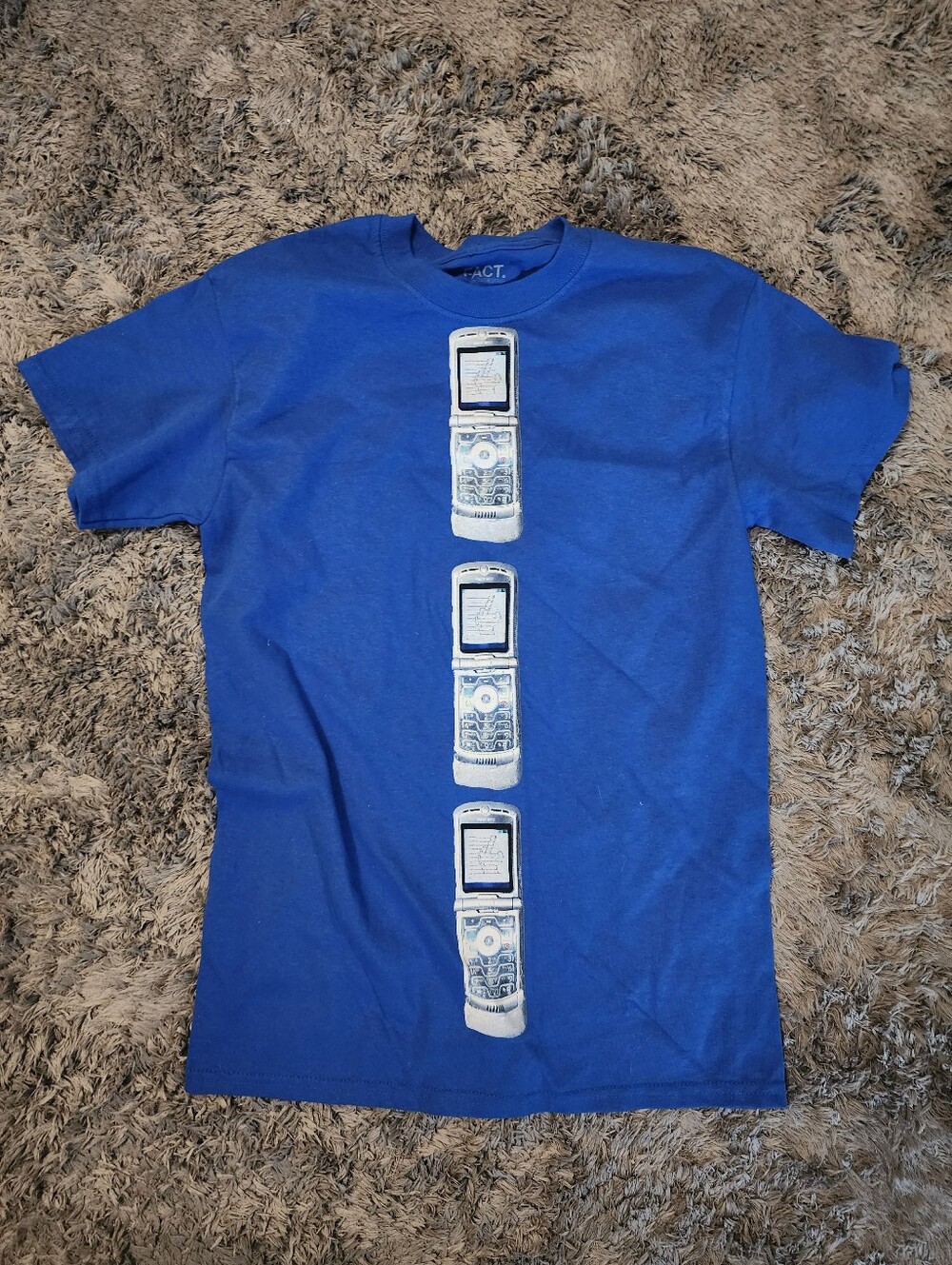 FACT. Made to Destroy Blue Tee - Small